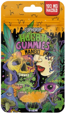 Euphoria H4CBD Gummies Mango