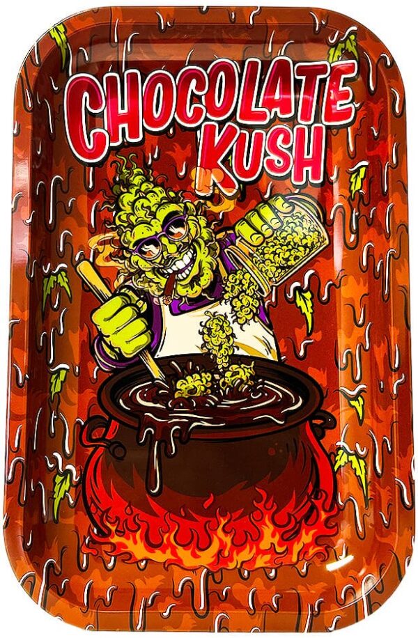 Best Buds Chocolate Kush fém gördülőtálca