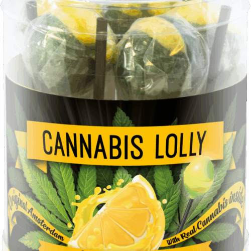 Cannabis Lemon Haze Lollies – ajándékdoboz (10 nyalóka)