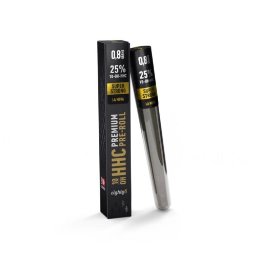 Eighty8 10-OH-HHC Preroll Super Strong La Mota