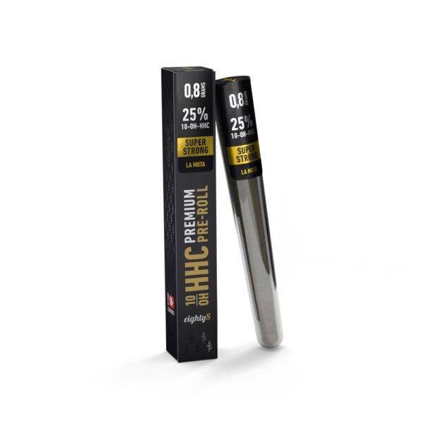 Eighty8 10-OH-HHC Preroll Super Strong La Mota