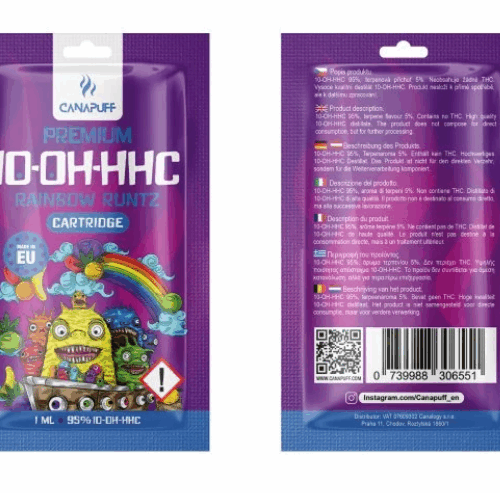 CanaPuff 10-OH-HHC Rainbow Runtz patron