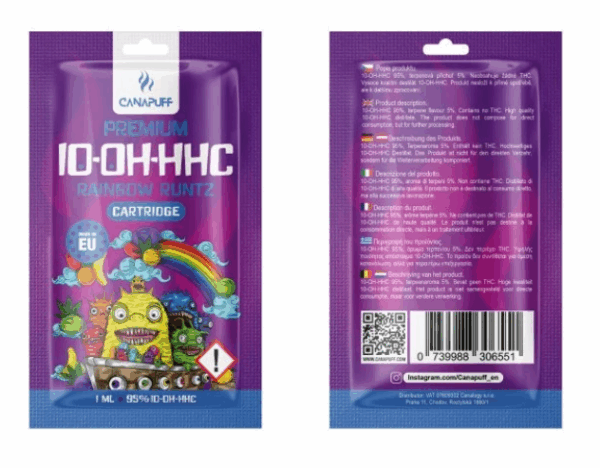 CanaPuff 10-OH-HHC Rainbow Runtz patron