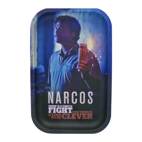 Narcos Fém gurulós tálca Pablo Edition