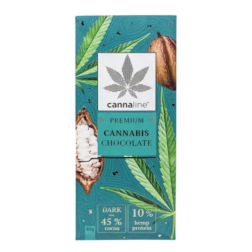 CANNALINE Cannabis csokoládé sötét