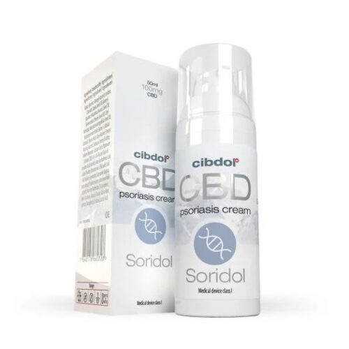 Cibdol Soridol CBD Pikkelysömör Krém