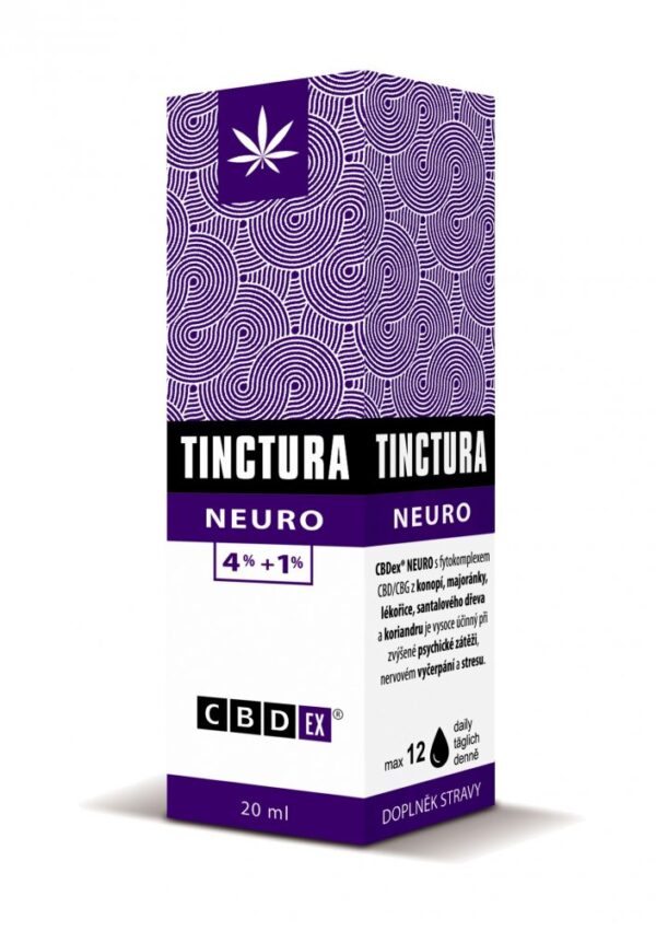 CBDex Tinctura Neuro 4%+1%