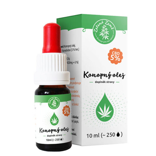 Zelena Zeme CBD kenderolaj 5%