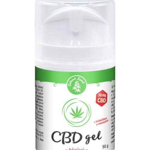 Zelena zeme CBD Melegítő gél