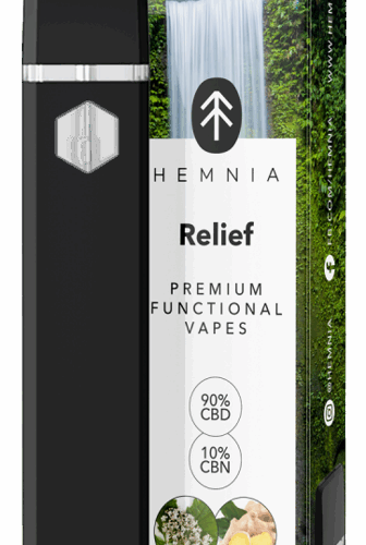 Hemnia Premium Functional Vape Pen Relief - 90% CBD