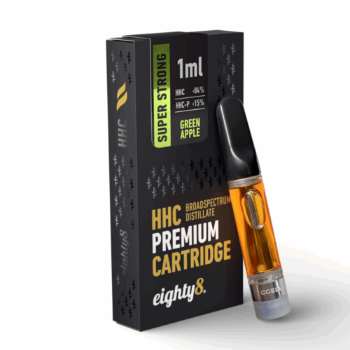 Eighty8 Superstrong HHC Cartridge Green Apple