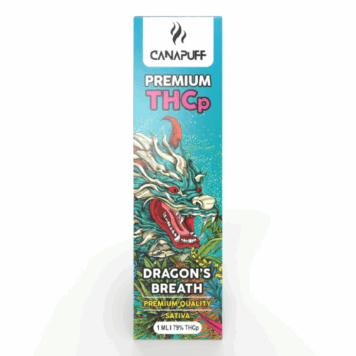 CanaPuff DRAGON'S BREATH 79% THCp - Eldobható