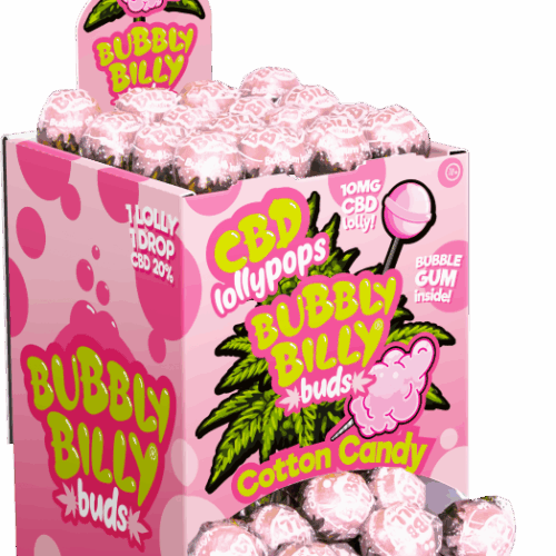 Bubbly Billy Buds 10 mg CBD vattacukor nyalók