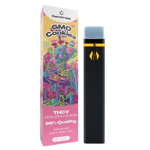 Canntropy THCV Eldobható Vape Pen GMO Cookie élő gyanta terpének