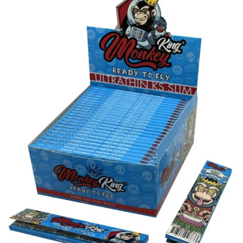 Monkey King Psychodelic Ultra Thin KS Slim papírtekercs fehér