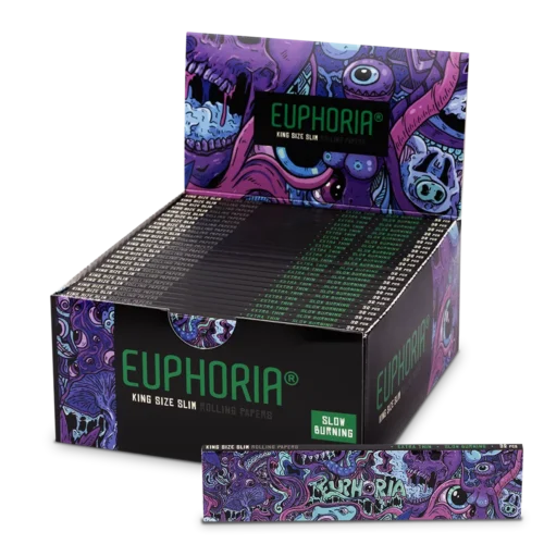 Euphoria Kingsize Slim Psychedelic papírtekercs