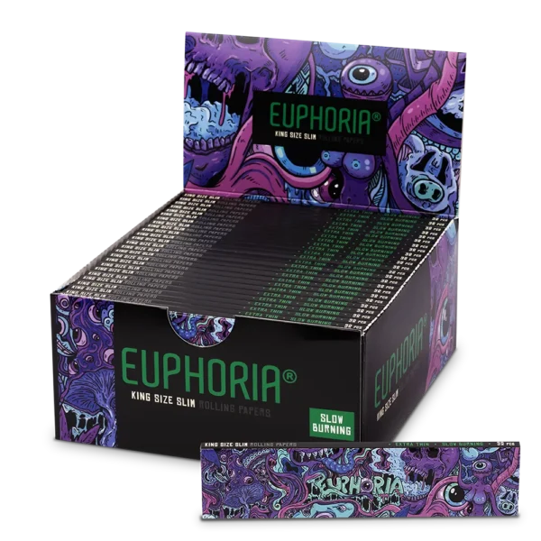 Euphoria Kingsize Slim Psychedelic papírtekercs