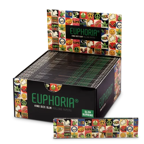 Euphoria Kingsize Slim Groovy papírtekercs