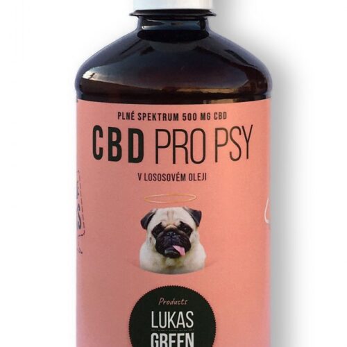 Lukas Green CBD kutyák számára ban ben lazac olaj 500 ml