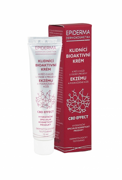 Epiderma bioaktív CBD krém az ekcéma tüneteire