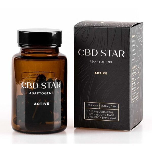 CBD Star Gyógygomba CBD-vel - Aktív adaptogének