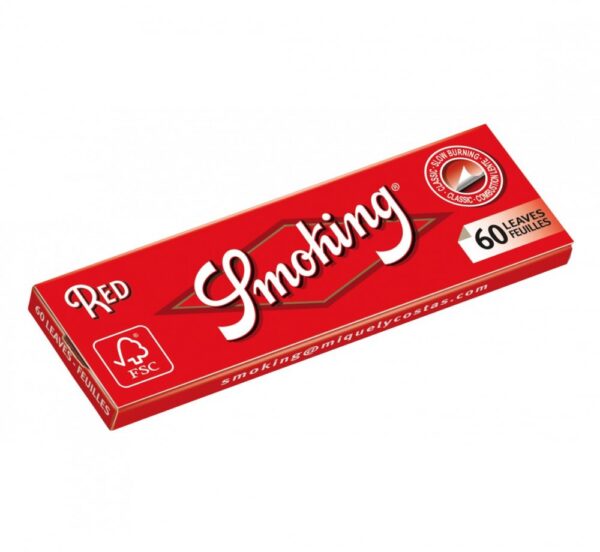 Smoking Papers Rendszeres - Piros