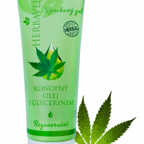 Herbavera Regeneráló tusfürdő kenderolajjal és glicerinnel 250 ml