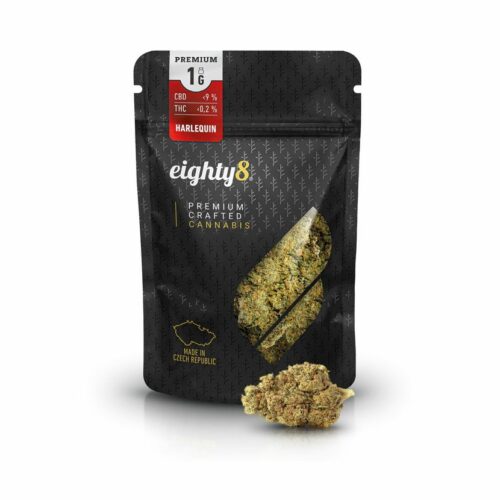Eighty8 Harlequin CBD kendervirág - 1-25 gramm 25 gramm