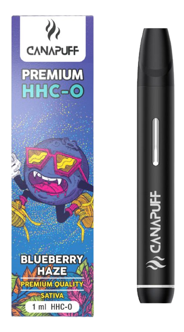 CanaPuff Blueberry Haze 96 % HHC-O - Eldobható vape toll