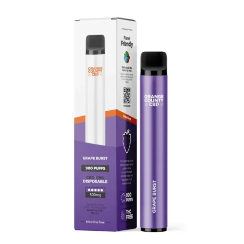Orange County CBD Vape Pen Grape Burst