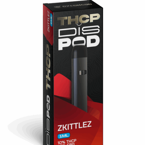 Czech CBD THCP Vape Pen disPOD Zkittlez 10% THCP