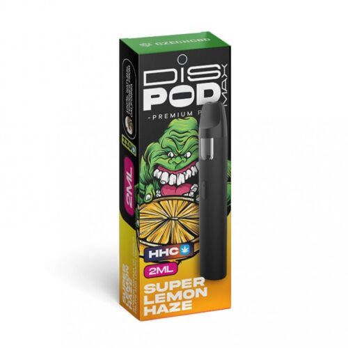 Czech CBD HHC Vape Pen disPOD Super Lemon Haze 2000 mg