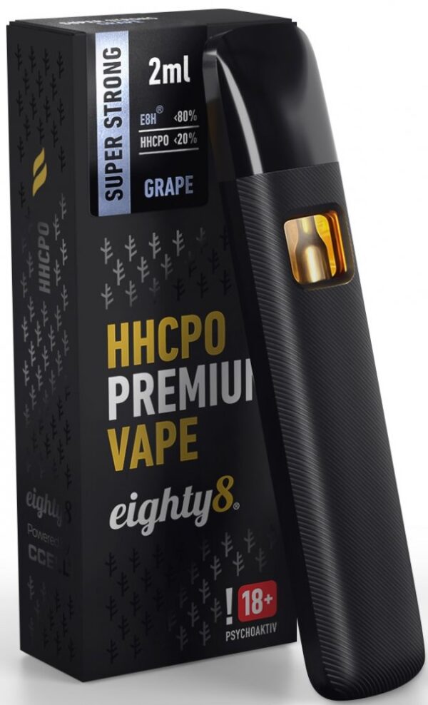 Eighty8 HHCPO Vape Pen Super Strong Premium Grape