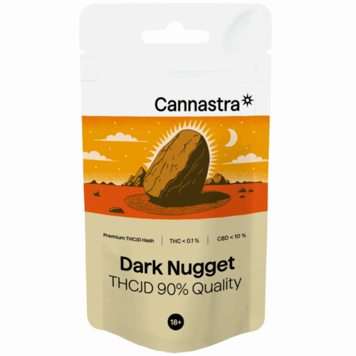 Cannastra THCJD Hash Dark Nugget