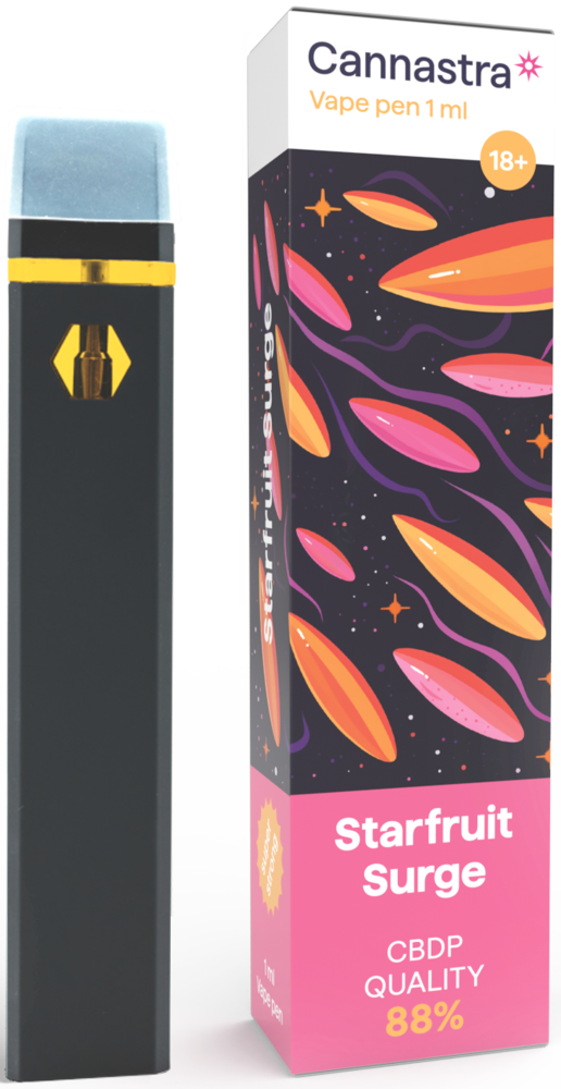 Cannastra CBDP eldobható Vape Pen Starfruit Surge
