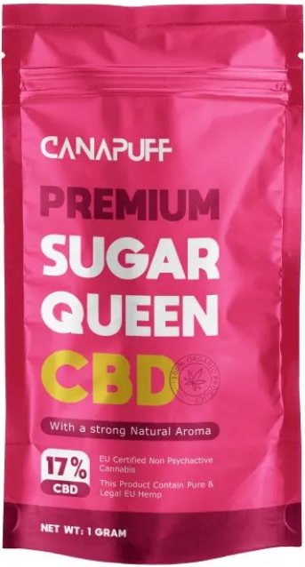 CanaPuff CBD kendervirág cukorkirálynő
