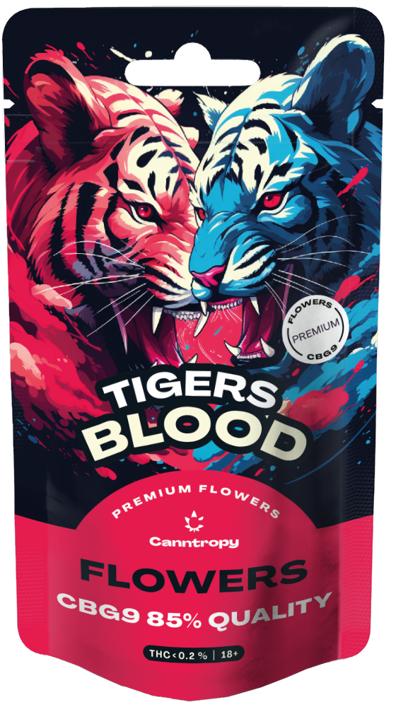 Canntropy CBG9 Flowers Tigers Blood