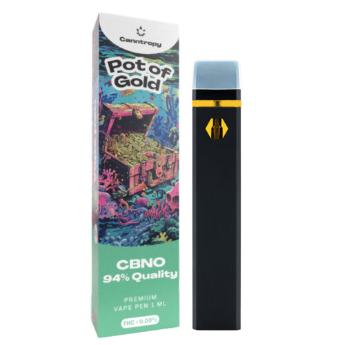 Canntropy CBNO eldobható Vape Pen Pot of Gold