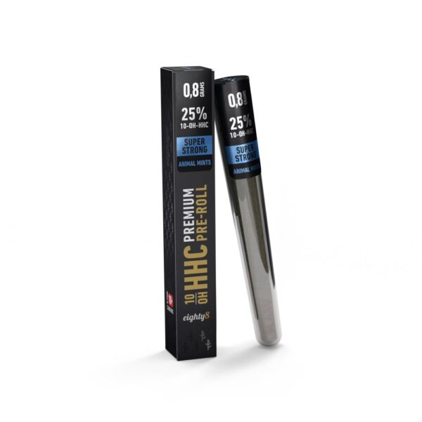 Eighty8 10-OH-HHC Preroll Super Strong Animal Mints
