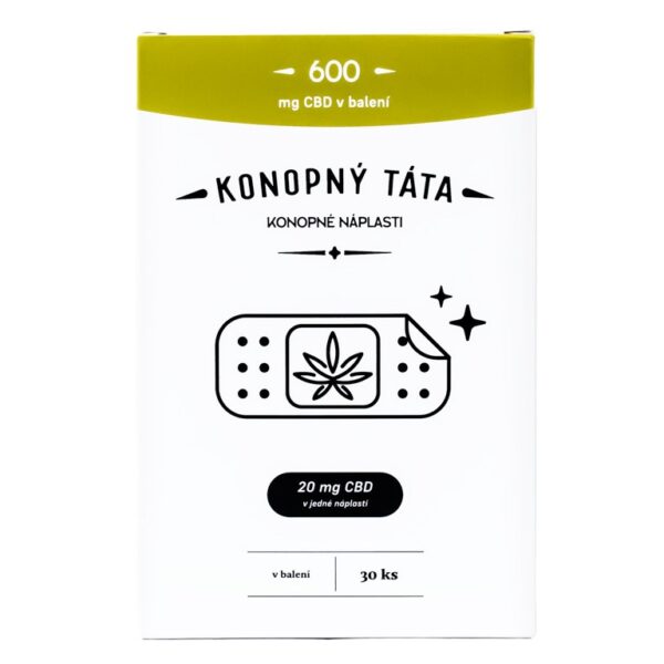 Konopný Táta CBD tapaszok