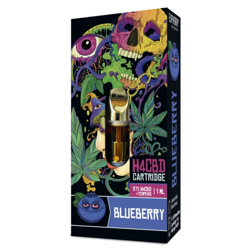 Euphoria H4CBD kazettás áfonya