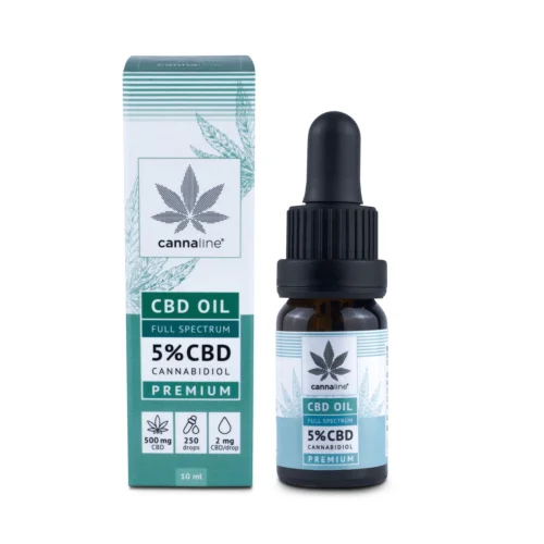 CANNALINE CBD kender Olaj 5%