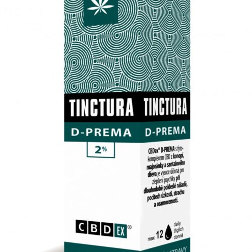 CBDex Tinktúra D-PREMA 2% 10 ml