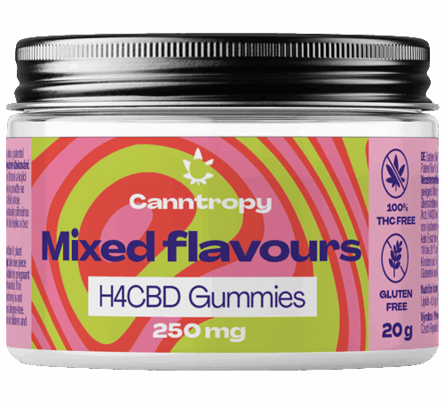 Canntropy H4CBD Fruit Gummies ízű keverék