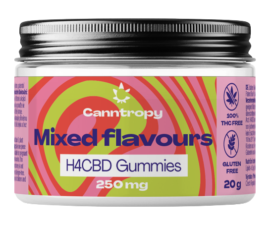 Canntropy H4CBD Fruit Gummies ízű keverék