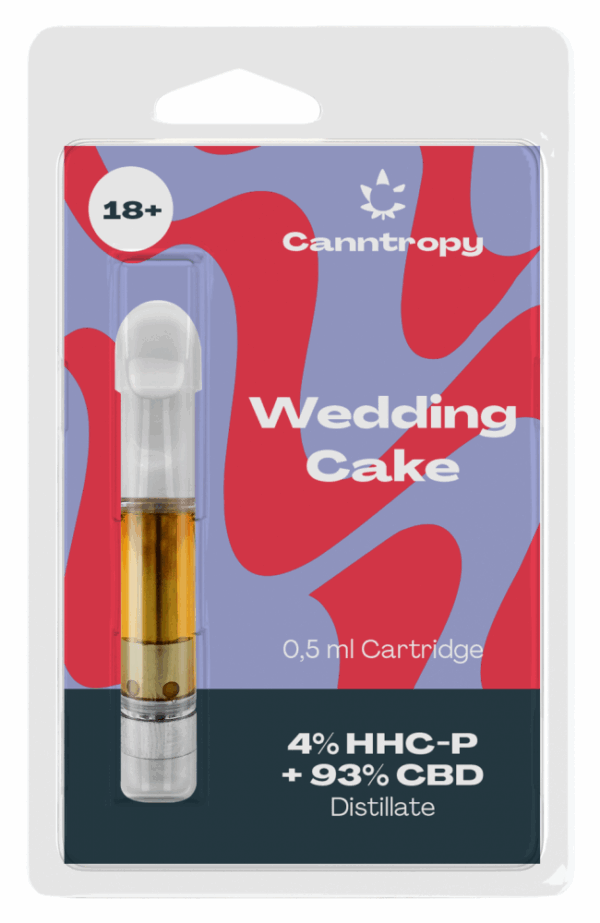 Canntropy HHC keverékpatronos esküvői torta