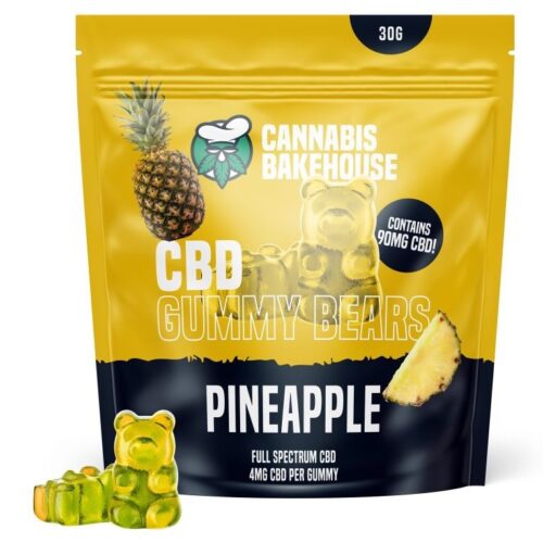 Cannabis Bakehouse CBD Gummi Bears - Ananász