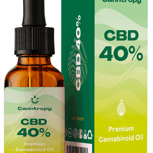 Canntropy CBD prémium kannabinoid olaj - 40%