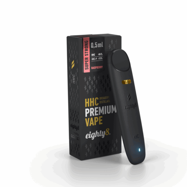 Eighty8 Superstrong HHC Vape Raspberry