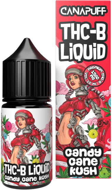 CanaPuff THCB Liquid Candy Cane Kush